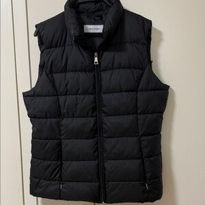 Calvin Klein Women's Quilted Black Vest